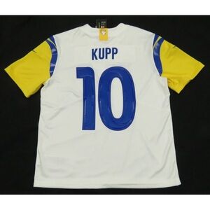 NWT Cooper Kupp Los Angeles Rams Nike On Field NFL Football White #10 Jersey XL